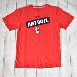 Nike Cotton JUST DO IT Cotton St. Louis Cardinals Graphic Tee